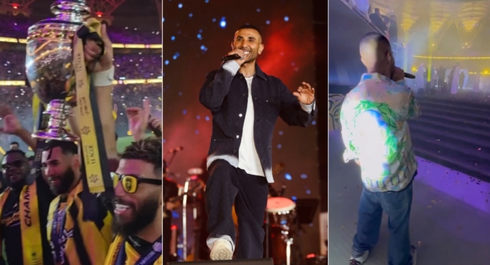 أحمد سعد وكريم بنزيما