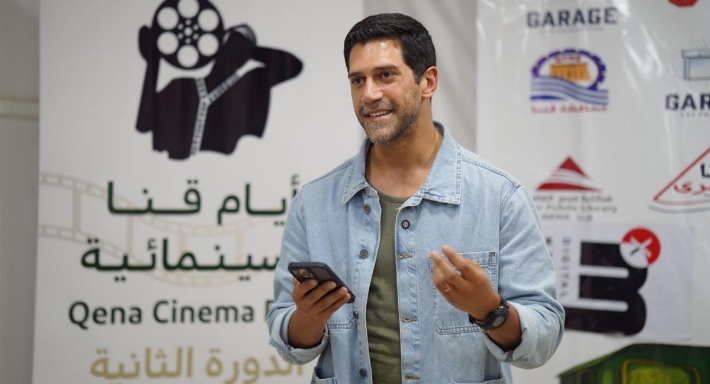 أحمد مجدي في حفل ختام الدورة الثانية لأيام قنا السينمائية