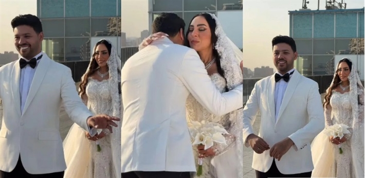 محمد شاهين وزوجته