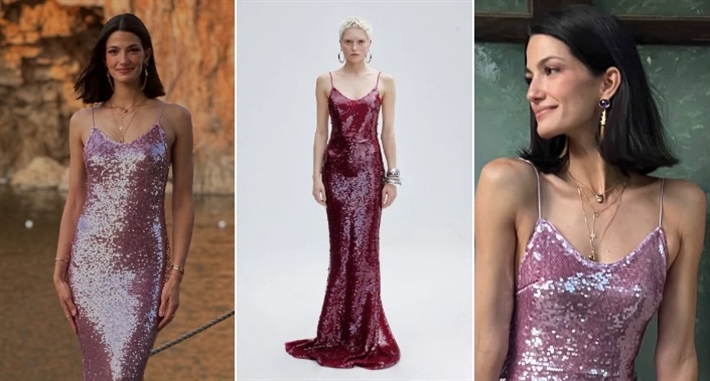 تارا عماد وفستانها