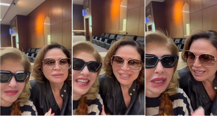 إلهام شاهين وهالة سرحان