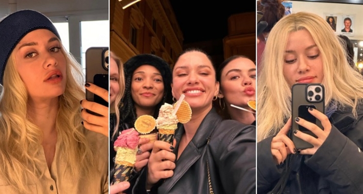 سينتيا خليفة تنتهي من تصوير الفيلم العالمي Mars White مع لوسي هيل ولوك نيوتن