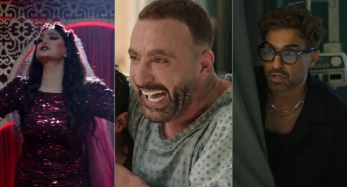 أحمد السقا وأحمد فهمي وغادة عبد الرازق