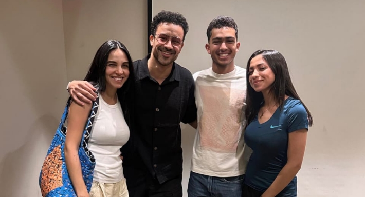 جيسيكا حسام وحمزة دياب وأحمد داود وسلمى أبو ضيف