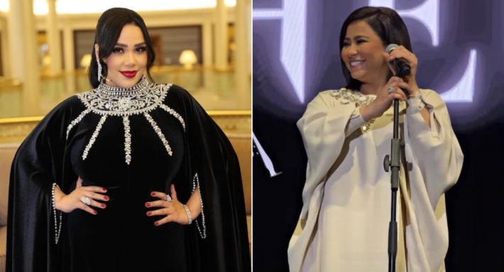 شيماء  سيف وشيرين عبد الوهاب