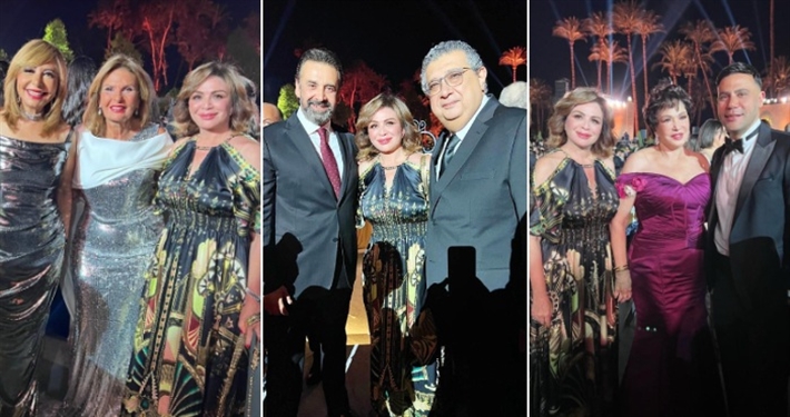 إلهام شاهين وماجد الكدواني وكريم عبد العزيز والنجوم