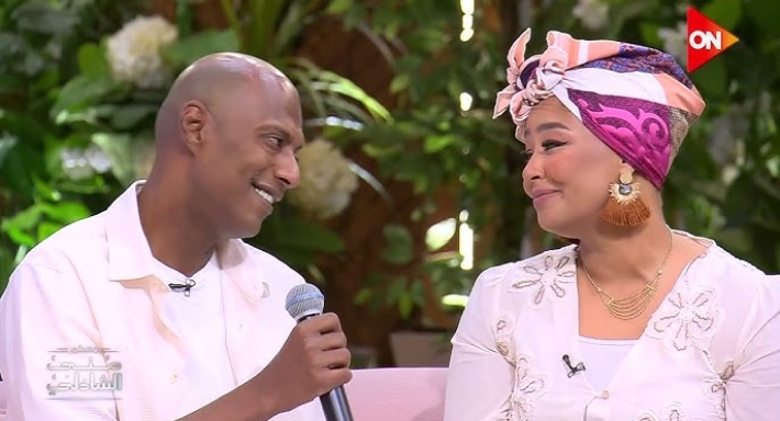 أمير صلاح الدين وزوجته