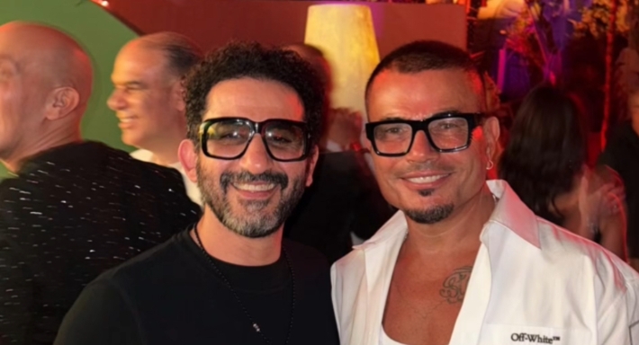 عمرو دياب وأحمد حلمي