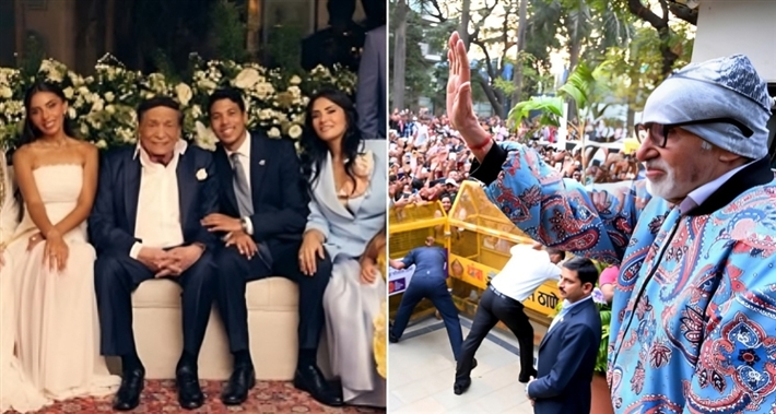 أميتاب باتشان وعادل إمام نجمان عالميان كل منهما اختار طريقا للتواصل مع الجمهور
