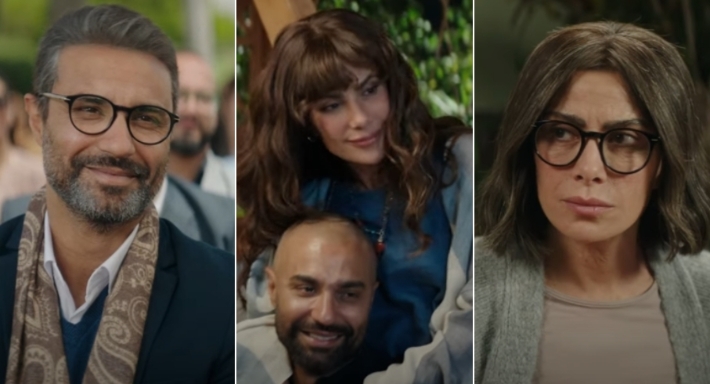 كريم فهمي وصبا مبارك