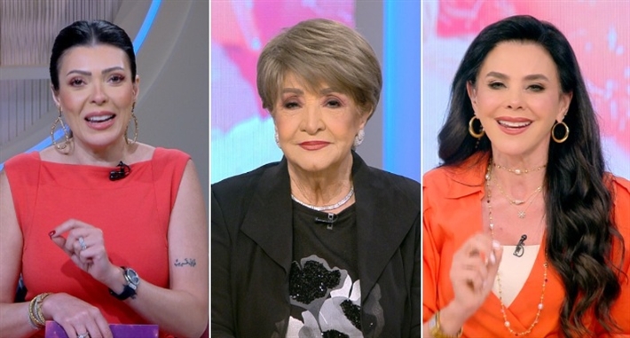 جاسمين طه زكي وسناء منصور وشريهان أبو الحسن