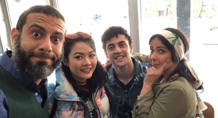 آدم الشرقاوي ومنى زكي ومحمد فراج