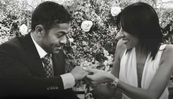 تميم يونس وخطيبته