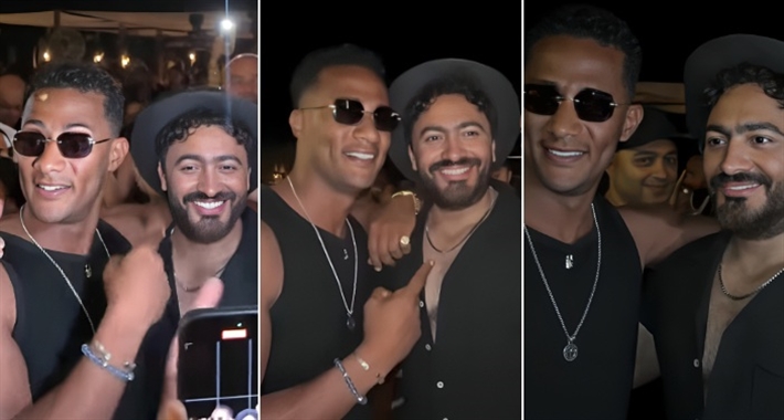 تامر حسني ومحمد رمضان