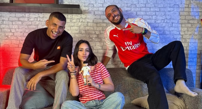 بسنت شوقي مع نصوحي ومرعي