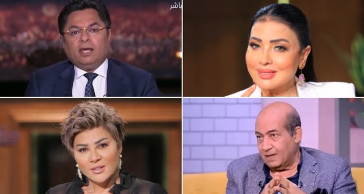 طارق الشناوي وخالد أبو بكر ومفيدة شيحة وسهير جودة 