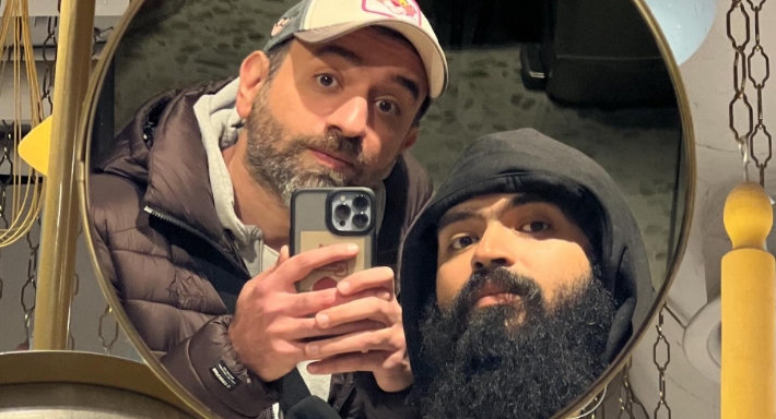 عمرو سلامة مع التيكتوكرز محمد عبد العاطي