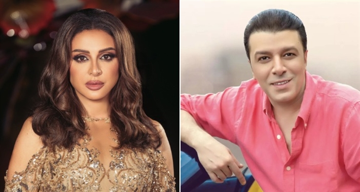 أنغام ومصطفى كامل