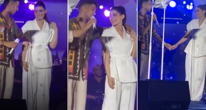 ليلى أحمد زاهر وهشام جمال