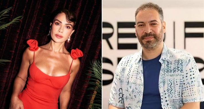 صبا مبارك ووائل حمدي