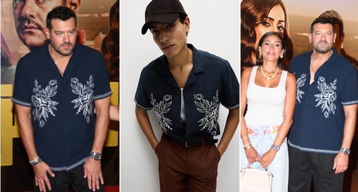 عمرو يوسف في العرض الخاص لـ درويش