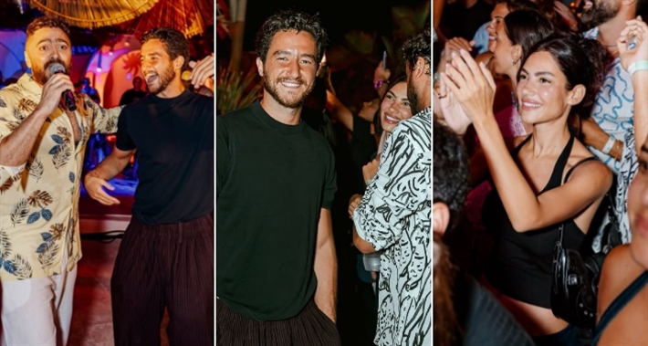 هدى المفتي وتامر حسني وأحمد مالك