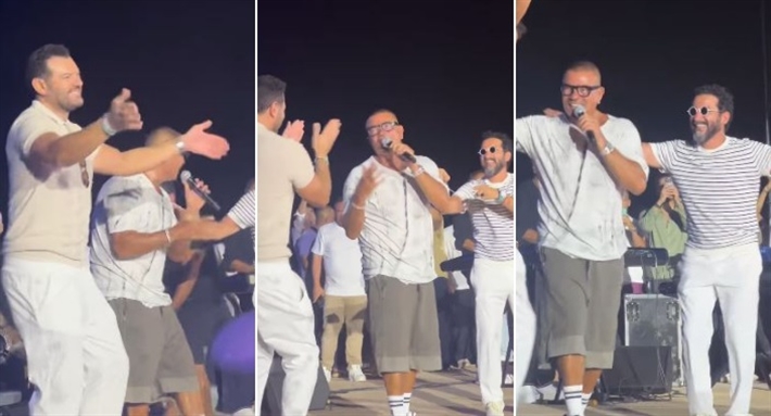 أحمد حلمي وعمرو دياب وعمرو يوسف