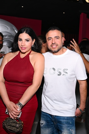 محمد ثروت ومروة نصر ضمن الحضور لقطات من حفل تامر حسني في العلمين الجديدة