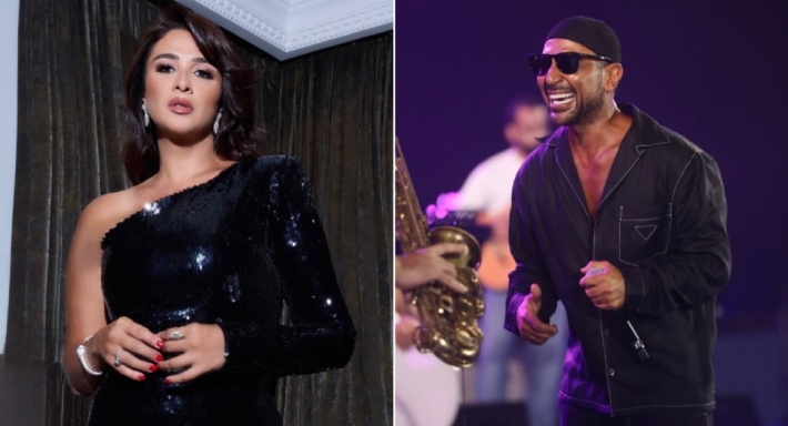 أحمد سعد وياسمين عبد العزيز