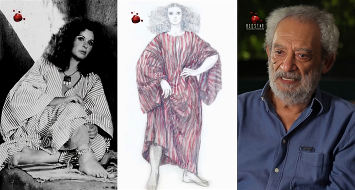 الفنان الراحل ناجي شاكر مصمم ملابس فيلم (شفيقة ومتولي)