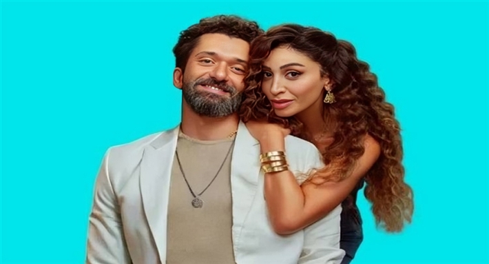 دينا الشربيني وكريم محمود عبد العزيز