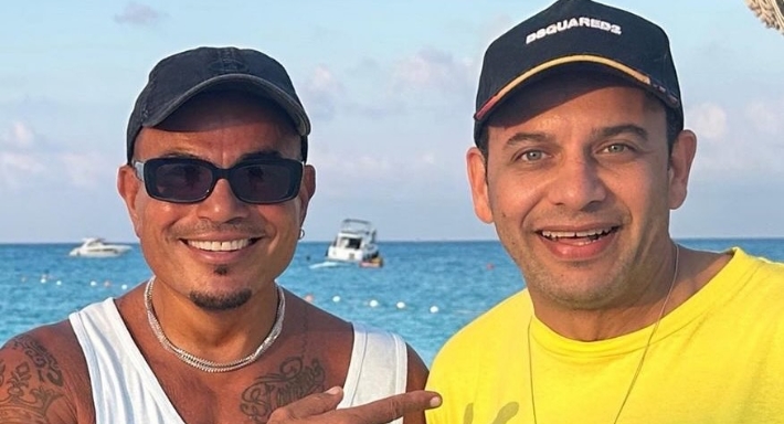 مصطفى قمر وعمرو دياب