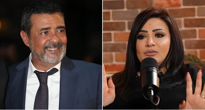 بدرية طلبة وشريف خير الله