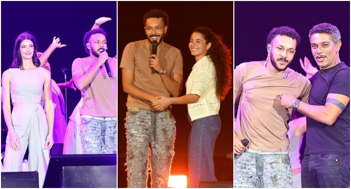 ويجز وآسر ياسين وتارا عماد ومايان السيد