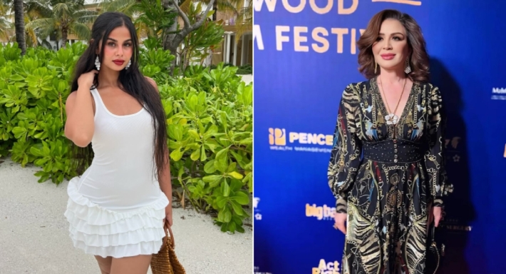 إلهام شاهين ومنة عرفة