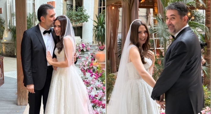 الصورة الأولى من حفل زواج المخرج عثمان أبو لبن