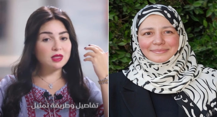 مي عز الدين وعبلة كامل