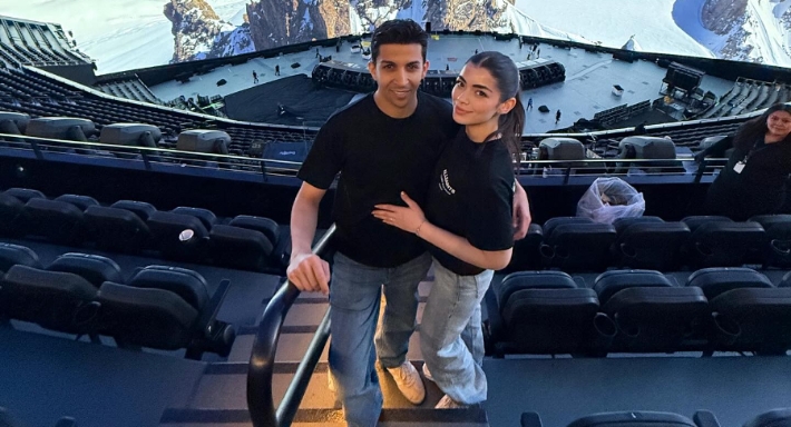 ليلى أحمد زاهر وهشام جمال