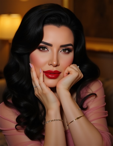 عبير صبري تخطف الأنظار بإطلالة وردية في أحدث جلسة تصوير