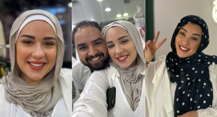 أسما شريف منير تعلن ارتداء الحجاب