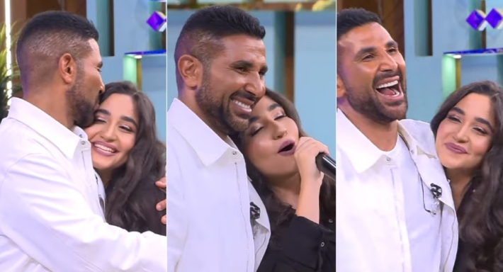 أحمد سعد وابنته جودي