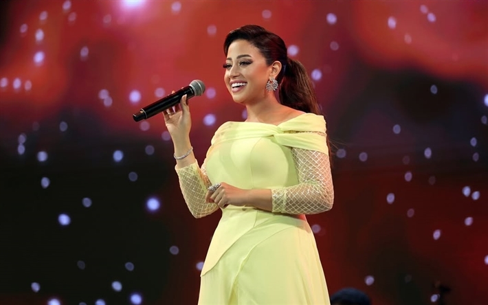 ريهام عبد الحكيم تجمع بين الأناقة والرقي بإطلالتها في حفلها بمهرجان ليالي مراسي 