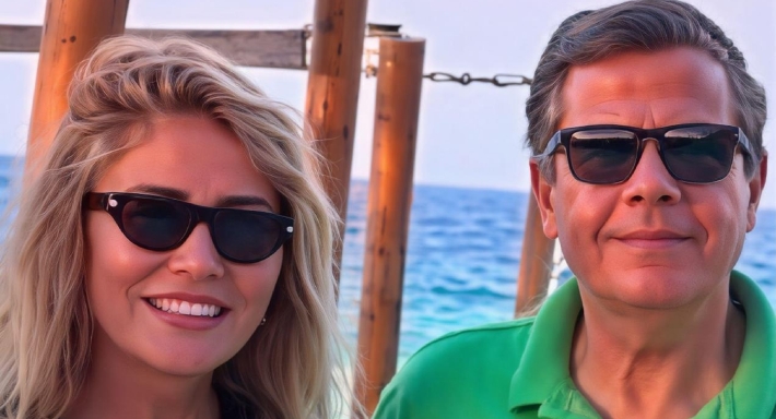 إيناس الدغيدي وزوجها