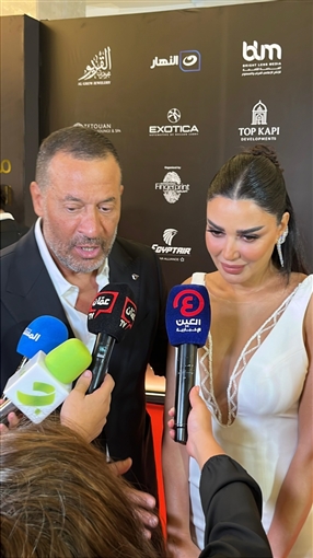 أكرم حسني وأحمد زاهر ومحمد الشرنوبي من بينهم ... نجوم الفن يتألقون خلال تكريمهم في مهرجان الفضائيات العربية