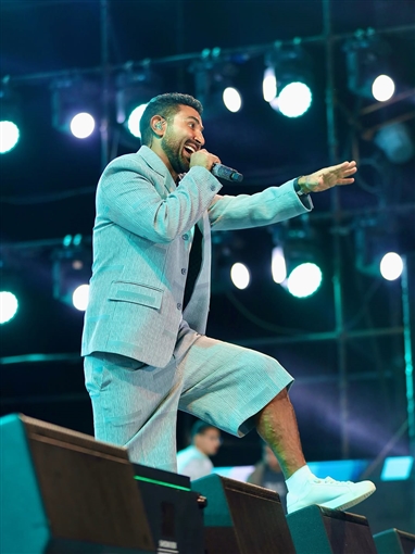 أحمد سعد وأصالة يشعلان أجواء الاحتفال باليوم الوطني السعودي في مراسي