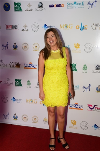 نرمين الفقي وعبير صبري ومي سليم من بينهم ... نجوم الفن في حفل افتتاح مهرجان الغردقة لسينما الشباب