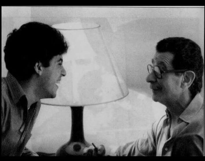 يوسف شاهين ومحسن محي الدين