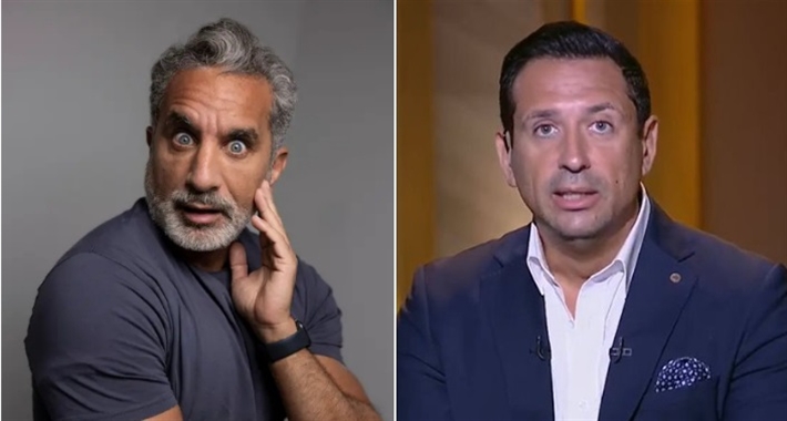 أحمد سالم وباسم يوسف