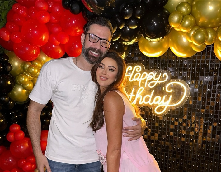 17 صورة من عيد ميلاد رضوى الشربيني الـ44 ياسمين عبد العزيز ضمن الحضور