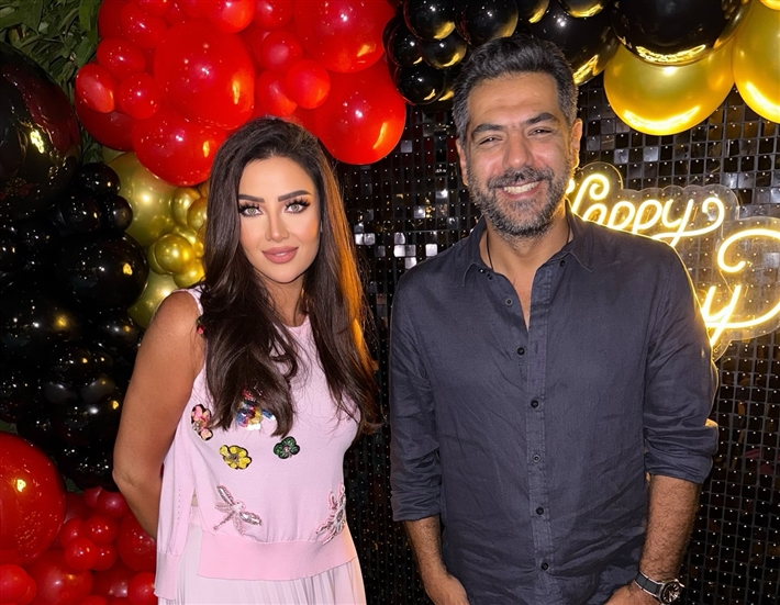 17 صورة من عيد ميلاد رضوى الشربيني الـ44 ياسمين عبد العزيز ضمن الحضور